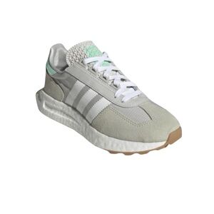 Adidas Retropy E5W Sneakers Gray One Cloud White Pulse Mint Size 7.5 NWT
